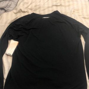 Warrior Hockey Long Sleeve black workout shirt